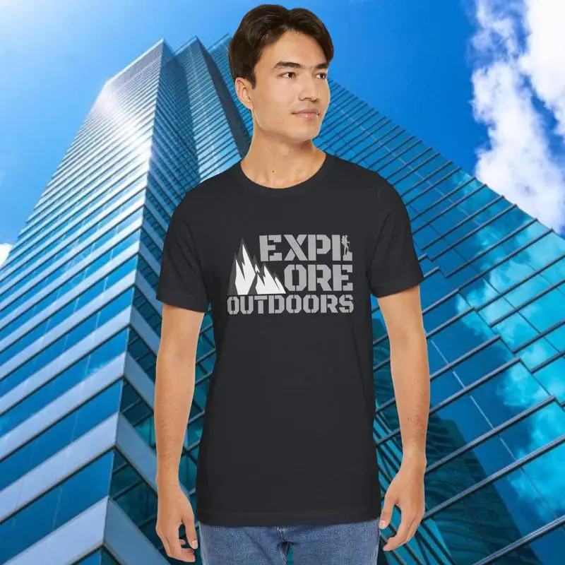 Outdoor Adventure Quotes Short - T-shirt avec citation sur le voyage