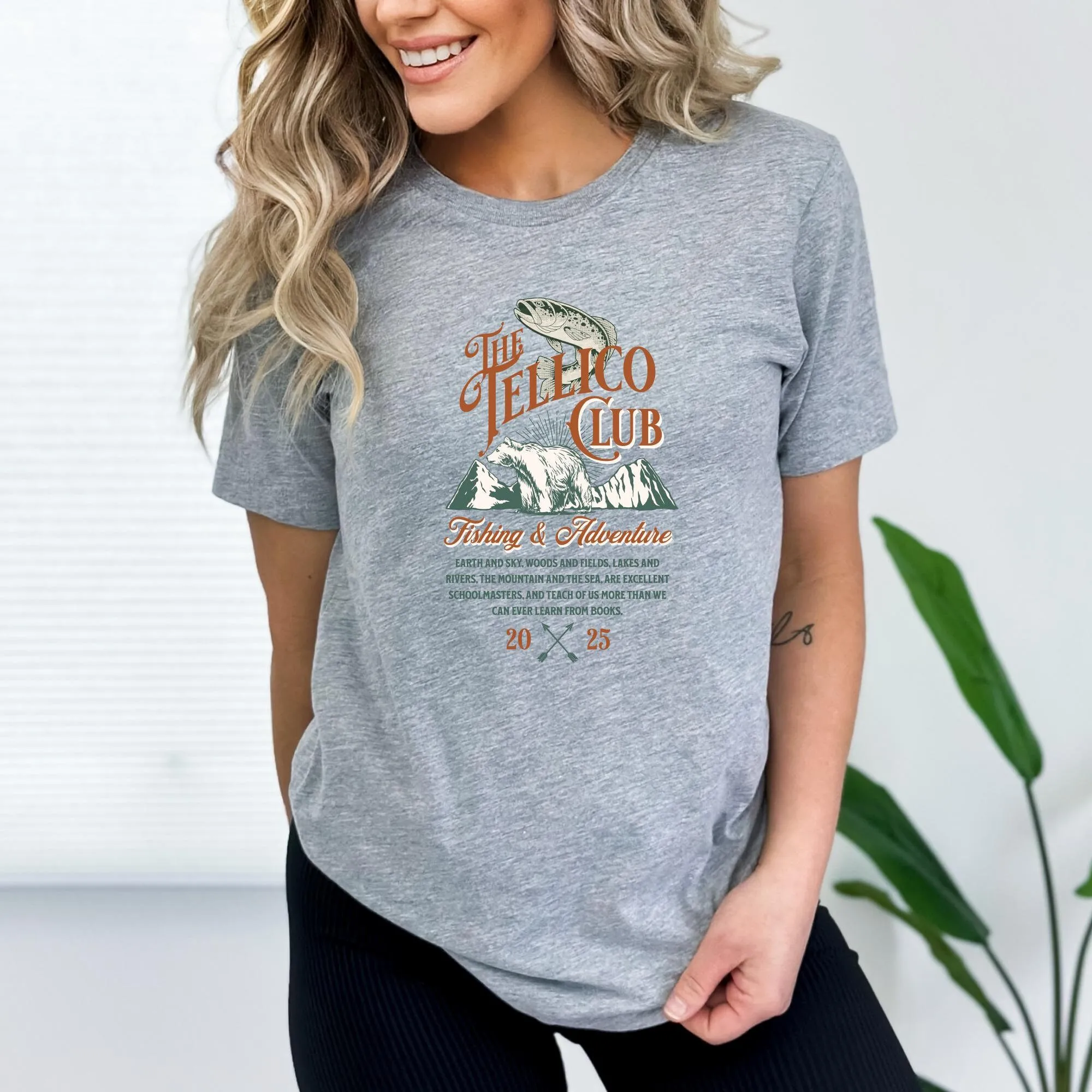 Outdoor Adventure Club - T-shirt Tellico Club pour les amateurs