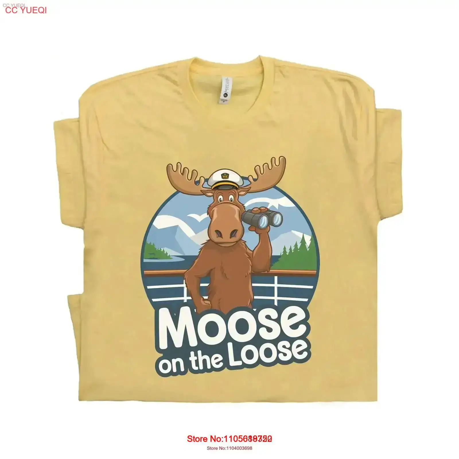 Outdoor Adventure Group - T-shirt Moose Alaska Cruise pour les