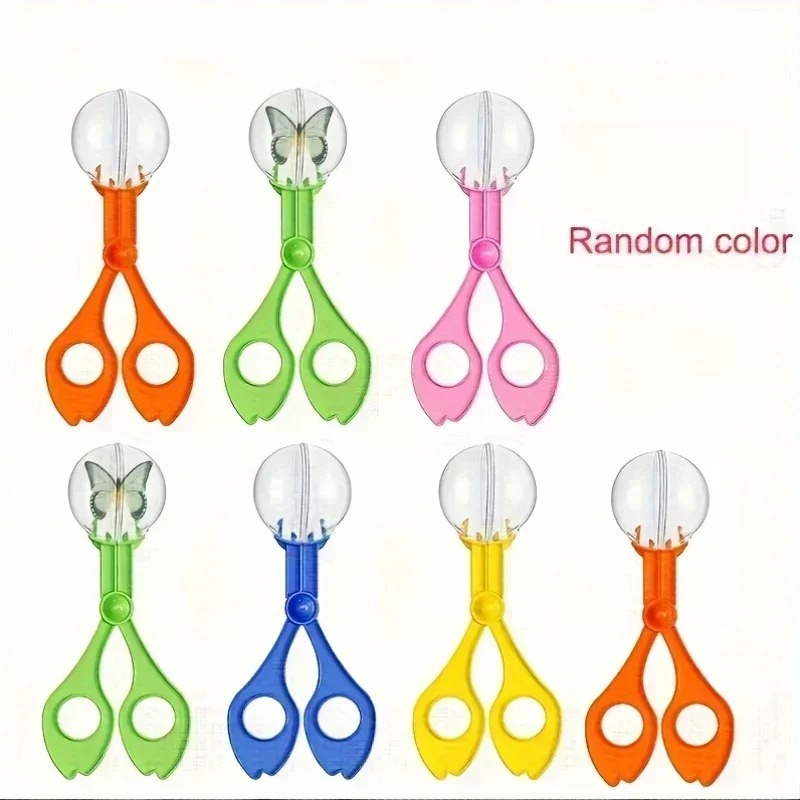 Outdoor Adventure Toys - Ciseaux attrape-insectes colorés à grandes perles,