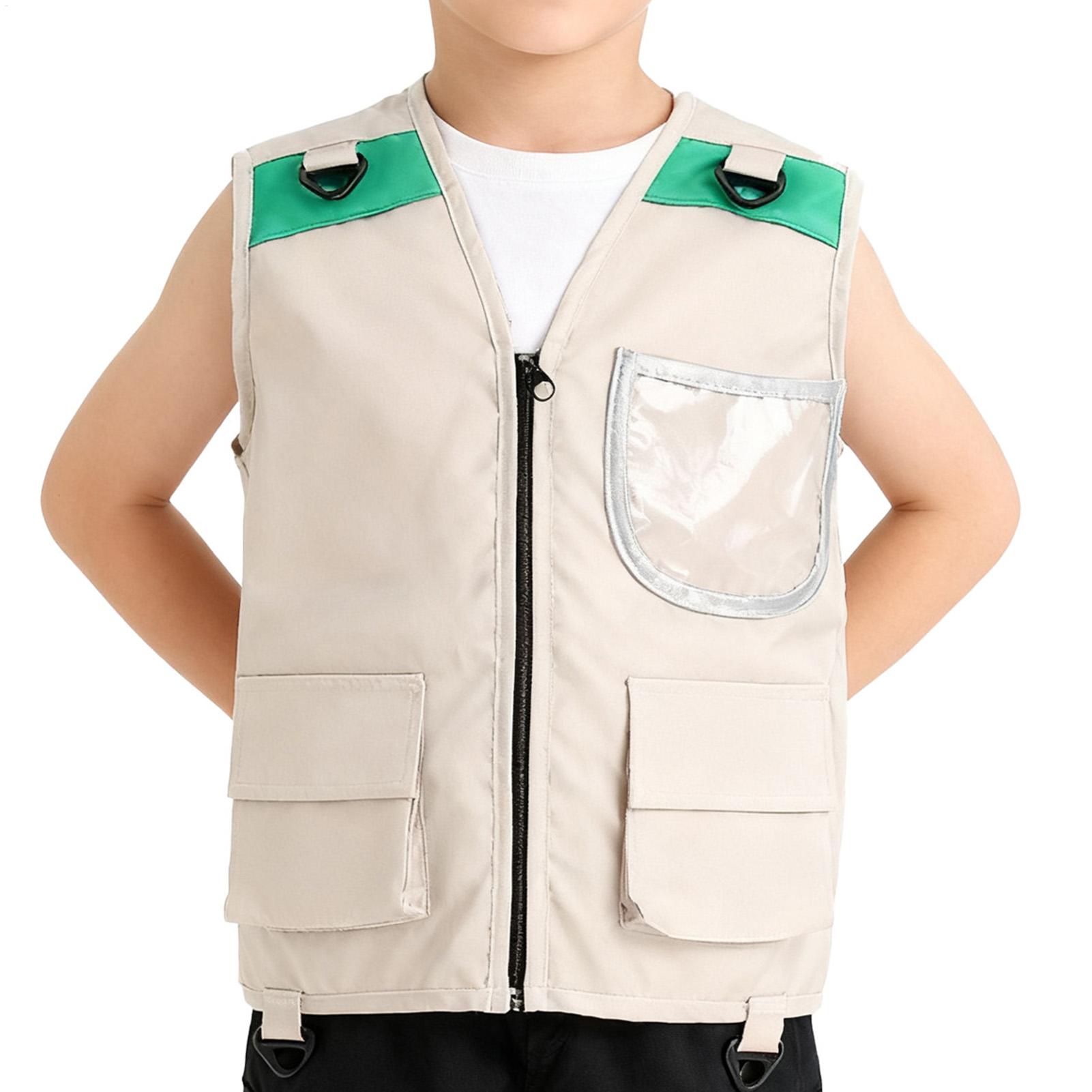 Outdoor Adventure Boys - Gilet d'exploration pour enfants, costume de
