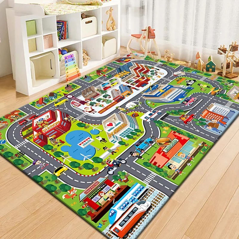 Outdoor Adventure Toys - Tapis de jeu coloré pour enfants