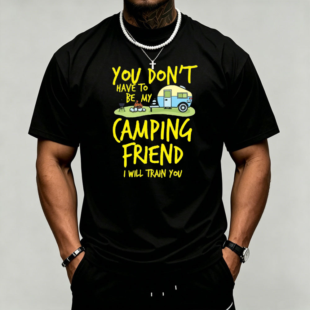 Outdoor Adventure Quotes Short - T-shirt pour homme avec impression graphique