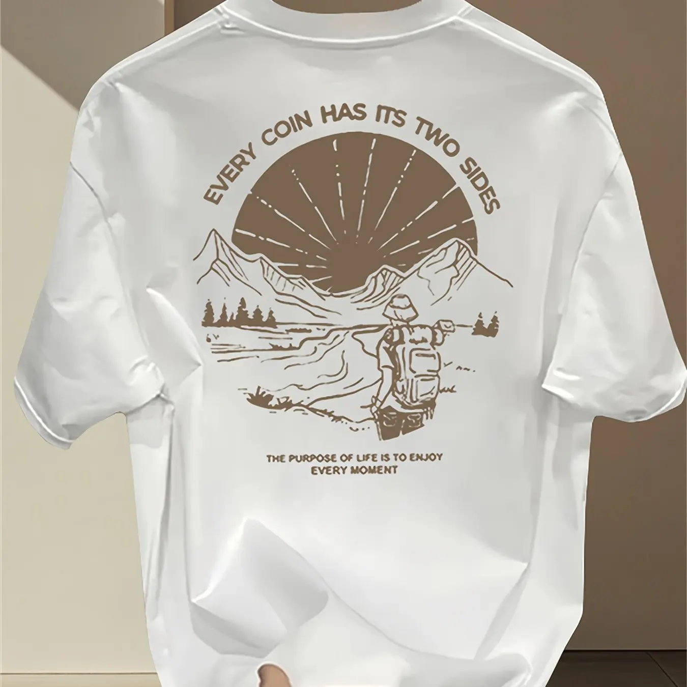 T-shirt graphique vintage pour - Outdoor Adventure Quotes Short avis et prix