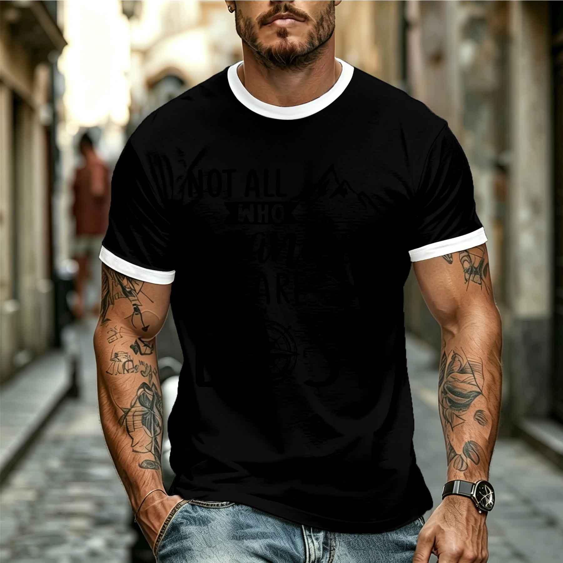 Nouveau modèle 2026 – T-shirt  - Outdoor Adventure Quotes Short avis et prix