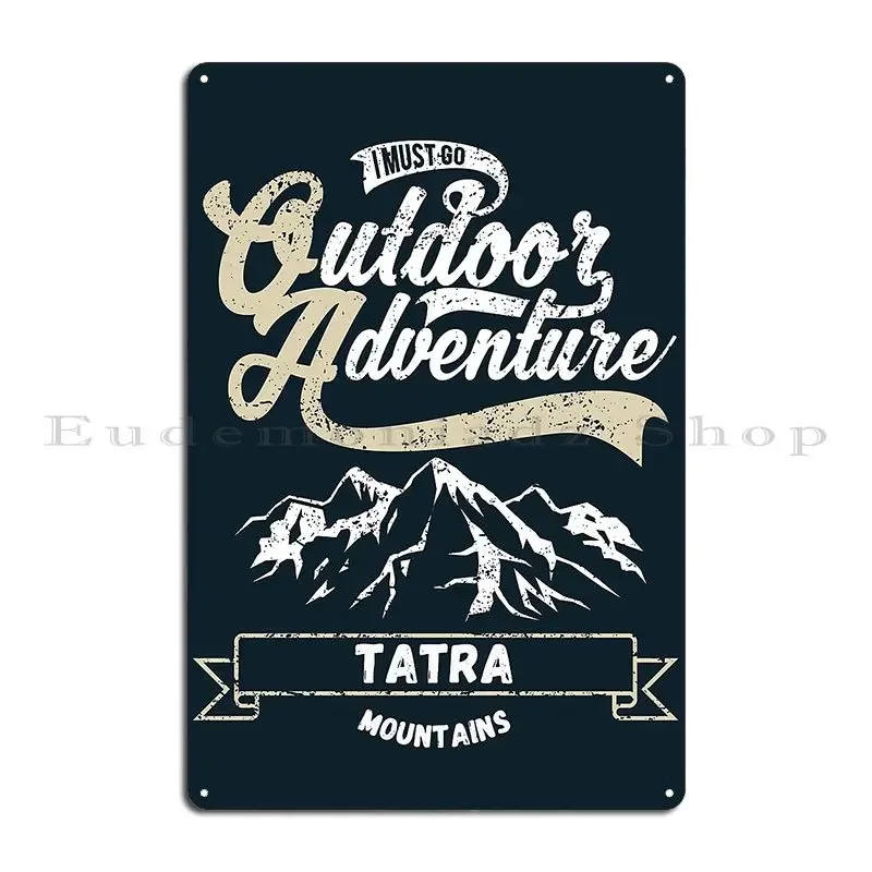 Panneaux métalliques vintage a - Outdoor Adventure Club avis et prix