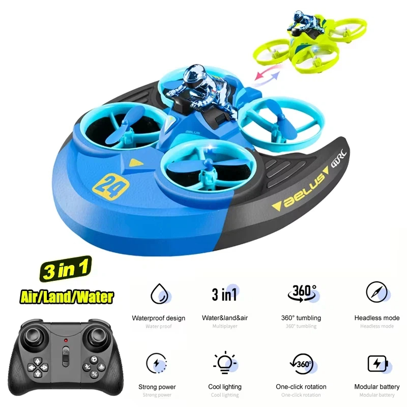 3-en-1 Land Air Sea RC avion h - Outdoor Adventure Toys avis et prix