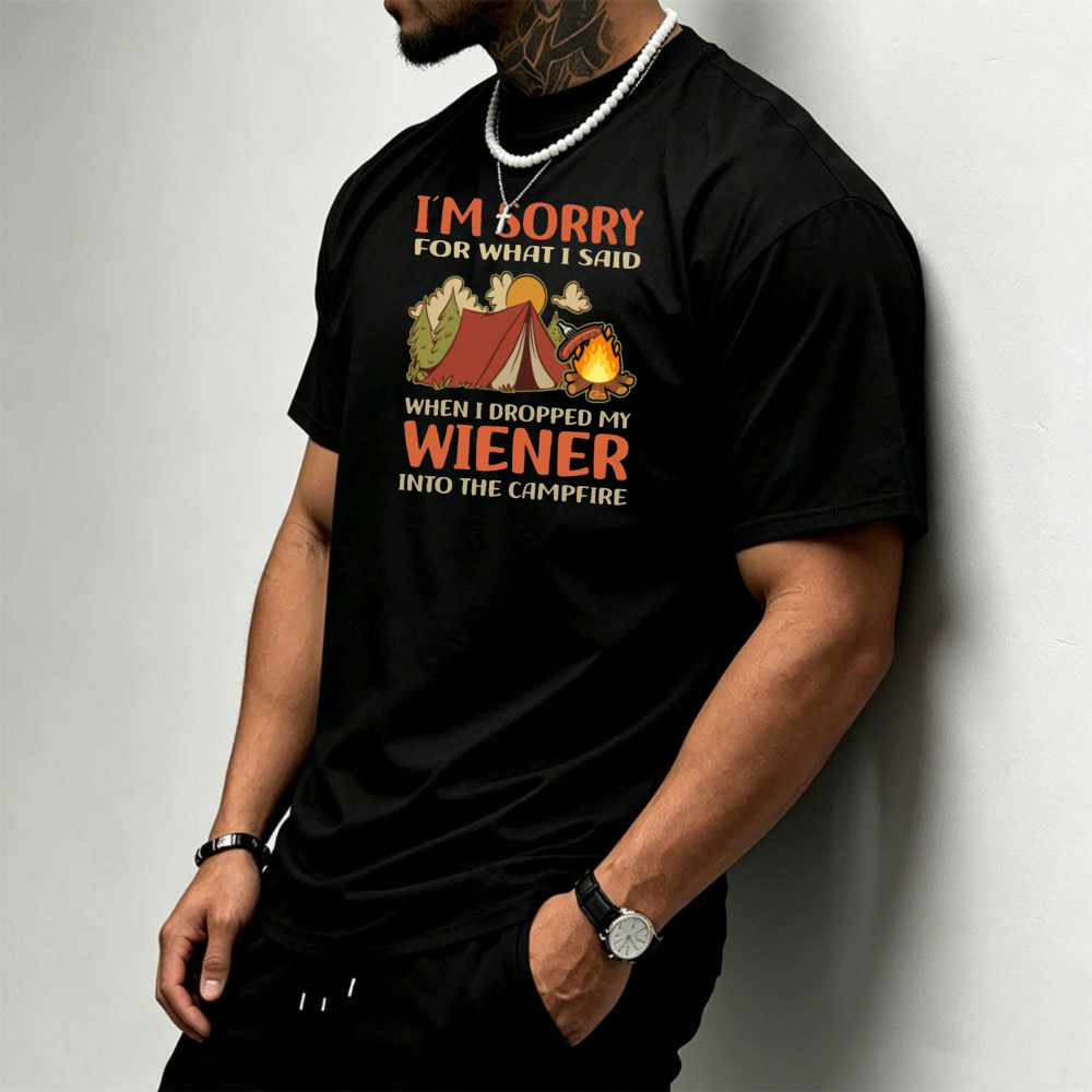 T-shirt pour homme avec motif  - Outdoor Adventure Quotes Short avis et prix