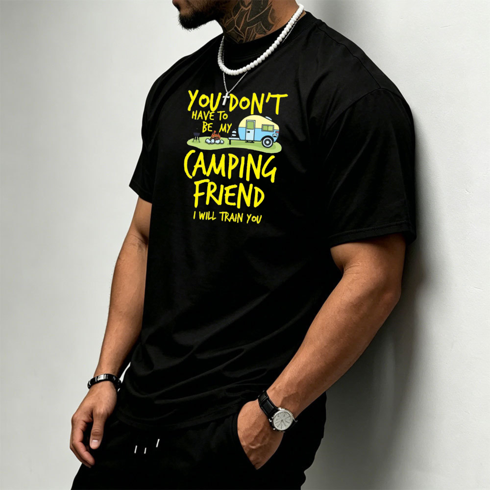 T-shirt pour homme avec impres - Outdoor Adventure Quotes Short avis et prix