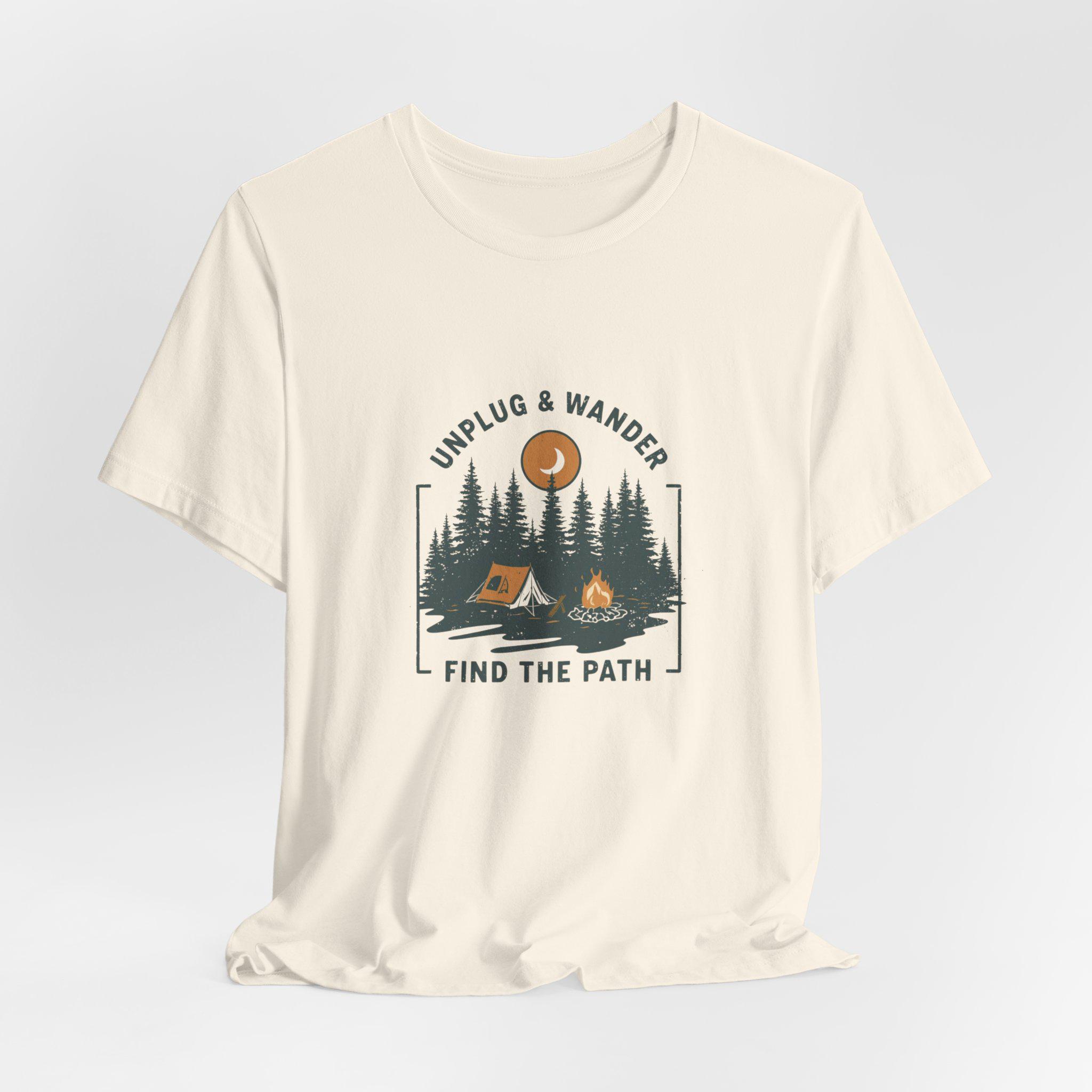 T-shirt Unplug & Wander, T-shi - Outdoor Adventure Club avis et prix