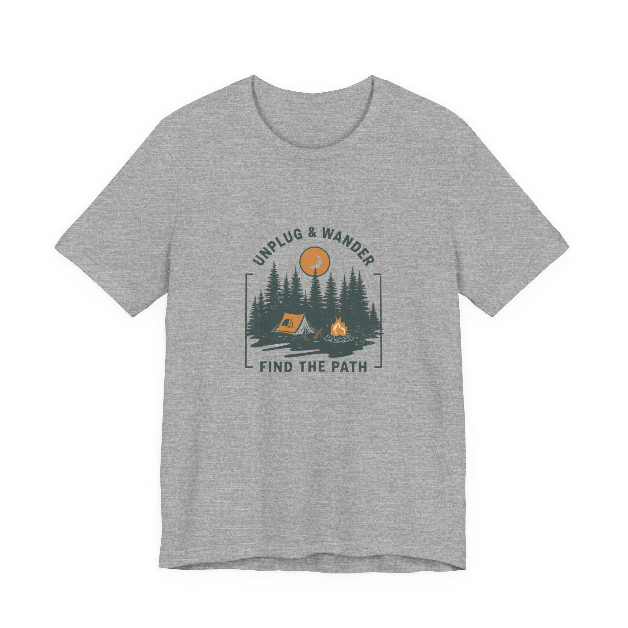 T-shirt Unplug & Wander, T-shi - Outdoor Adventure Club avis et prix