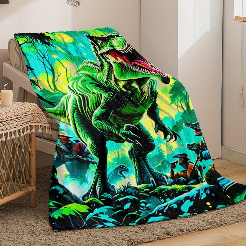 Couverture polaire dinosaure T - Outdoor Adventure Boys avis et prix