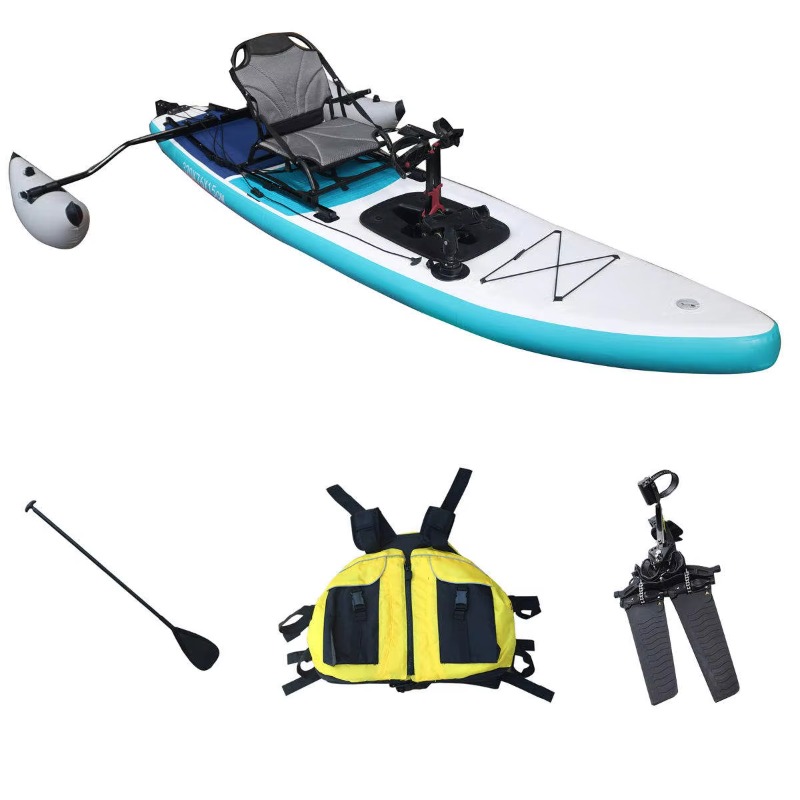Kayak de pêche gonflable à péd - Outdoor Adventure Kayak avis et prix