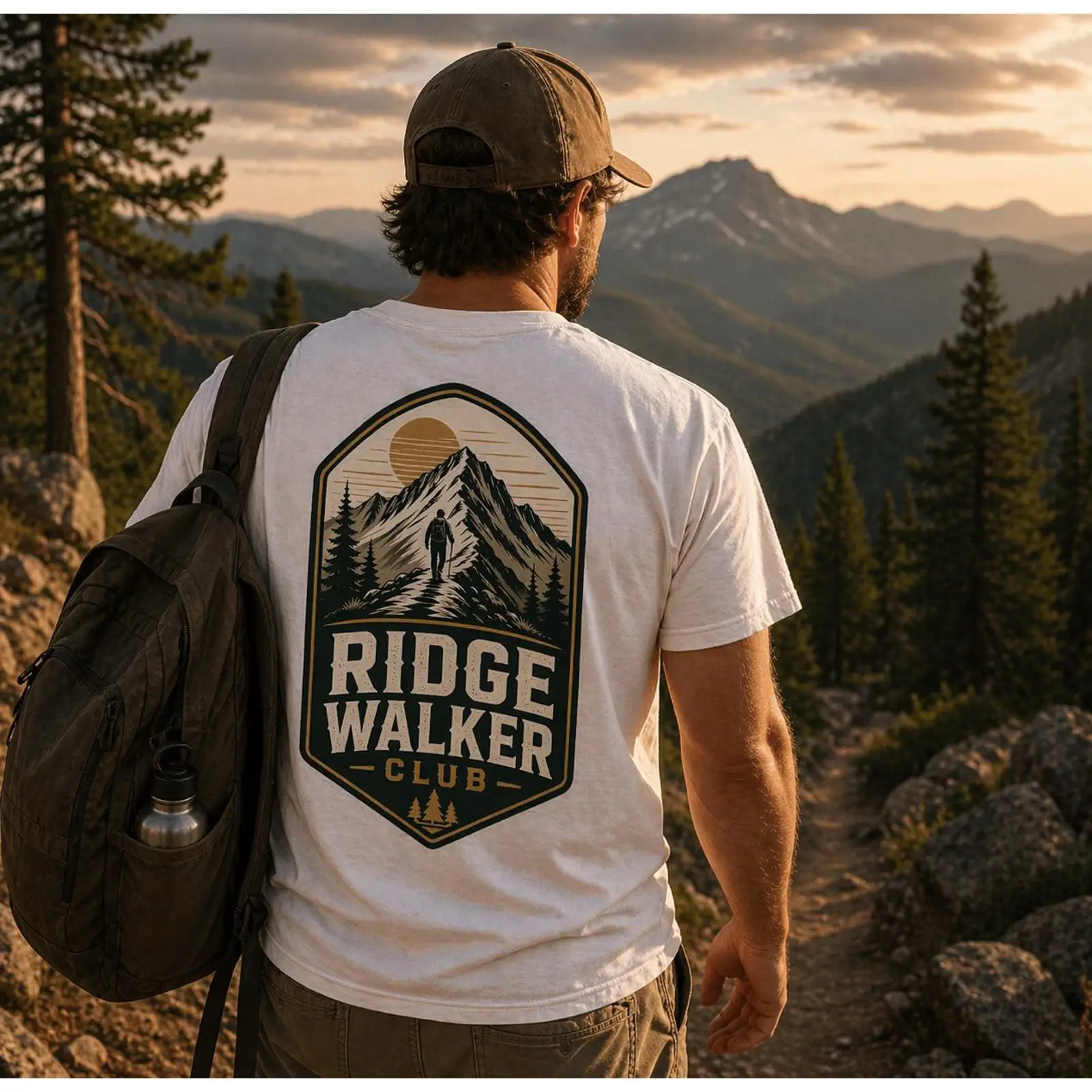 T-shirt Ridge Walker Club pour - Outdoor Adventure Club avis et prix